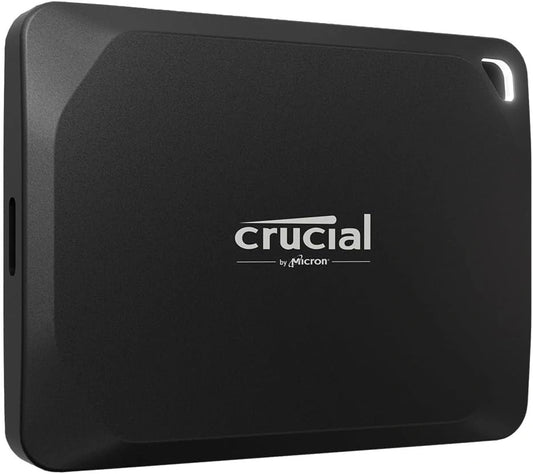 Crucial X10 Pro 2To Disque SSD Portable Ultra-Rapide USB-C, Résistant IP55, Compatible PC et Mac
