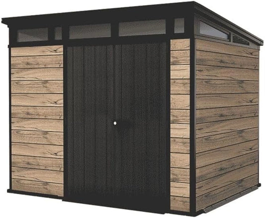 Abri de Jardin en Résine Imitation Bois 6m² - 279x218x226 cm