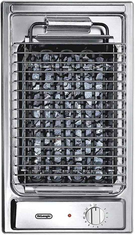 Barbecue Électrique DeLonghi BQI 13-1 en Inox 2400W