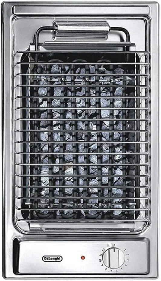 Barbecue Électrique DeLonghi BQI 13-1 en Inox 2400W