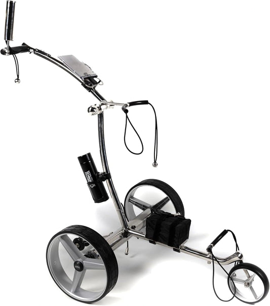 Chariot de Golf Électrique GT-R en Acier Inoxydable avec Télécommande
