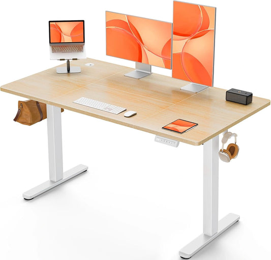 Bureau Électrique Réglable en Hauteur ErGear 140x70 cm avec Mémoire