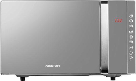 Four à Micro-Ondes MEDION 3-en-1 avec Gril et Air Chaud, 23L, 800W
