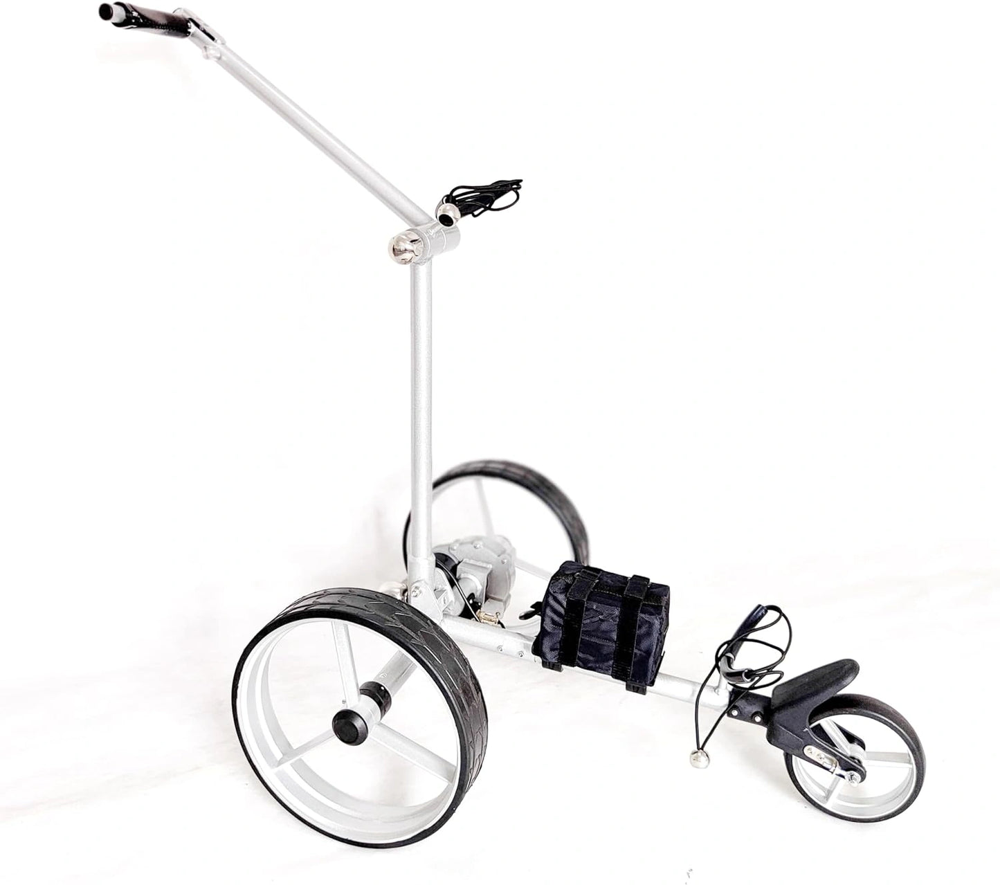 Chariot de Golf Électrique en Aluminium avec 12 Accessoires, Modèle Pliable