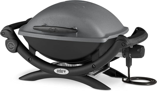 Barbecue électrique Weber Q 1400 avec grille en fonte