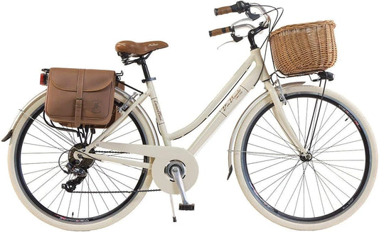 Via Veneto Vélo de Ville Femme Vintage en Aluminium