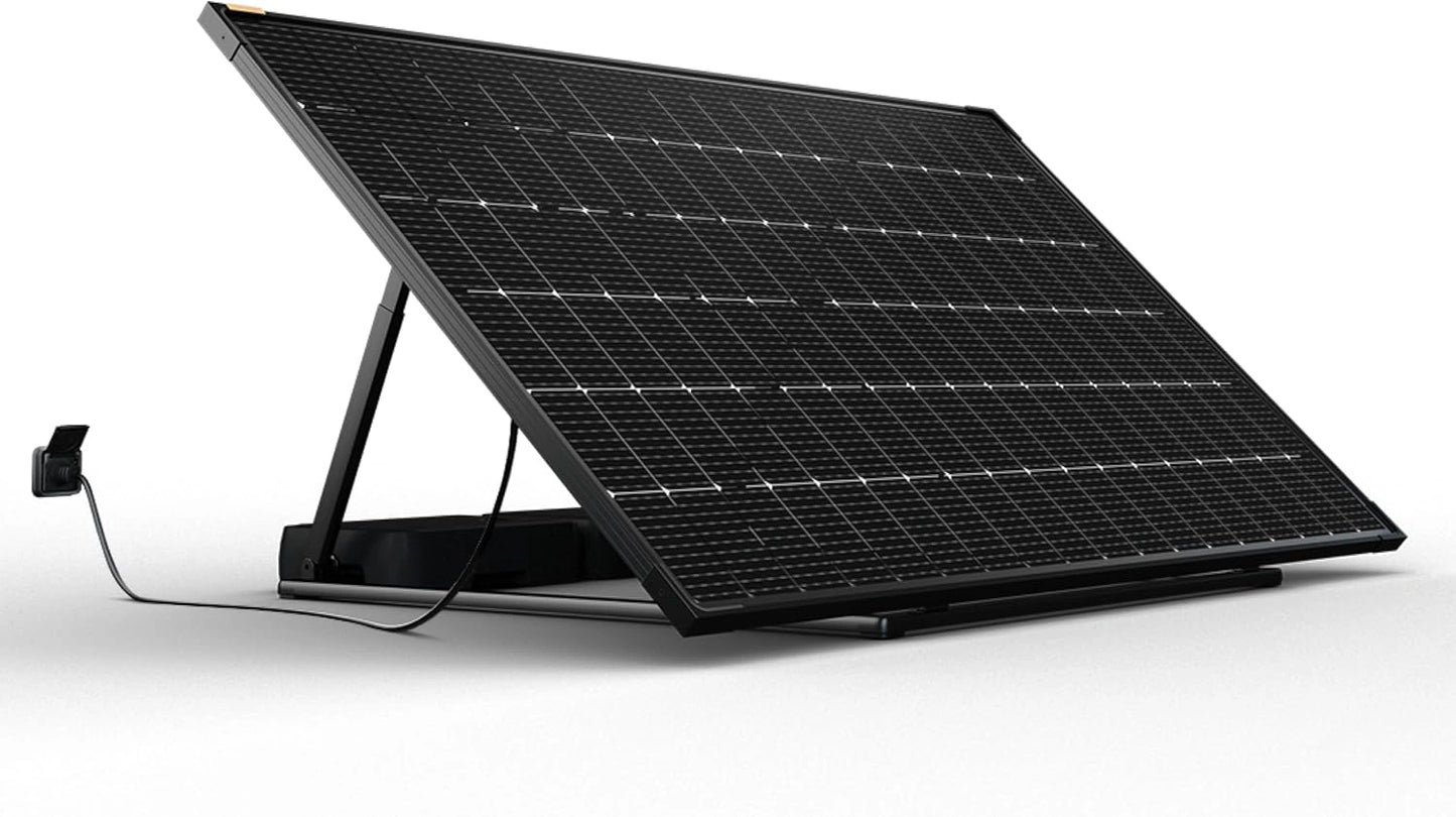 Sunology PLAY – Centrale Solaire 480W avec Technologie HIBC Ultra Noir – Efficacité >235W/m² – Inclinaison Ajustable – Protection IP65 Anti-Grêle – Leader Européen – Connexion 220V – Système Mono et Triphasé