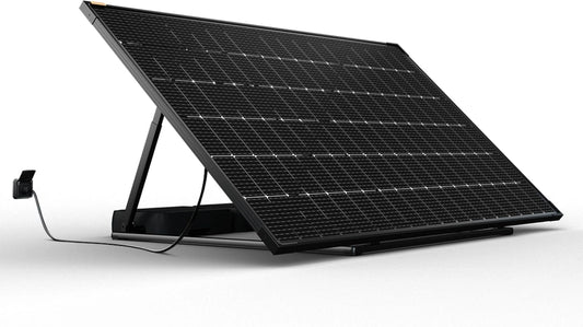 Sunology PLAY – Centrale Solaire 480W avec Technologie HIBC Ultra Noir – Efficacité >235W/m² – Inclinaison Ajustable – Protection IP65 Anti-Grêle – Leader Européen – Connexion 220V – Système Mono et Triphasé
