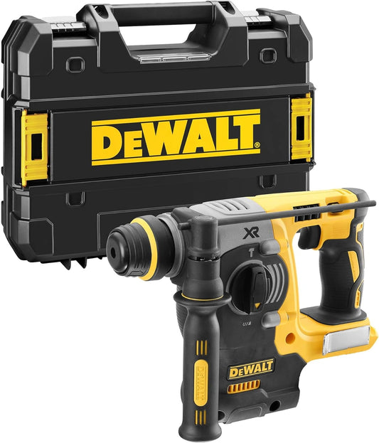 DEWALT - Marteau Perforateur SDS-Plus 18V XR Brushless, 24mm, Boîtier Seul, Modèle DCH273NT-XJ